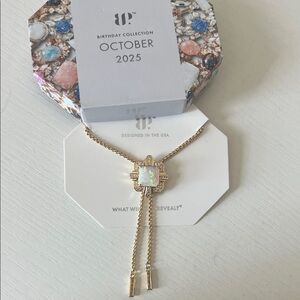 NWT BP October Birthday 2025 Gold Bolo Lines of Inner Power - Bomb Party